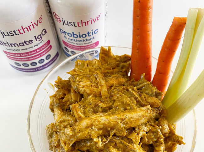 Gut-Healthy Buffalo Chicken Dip
