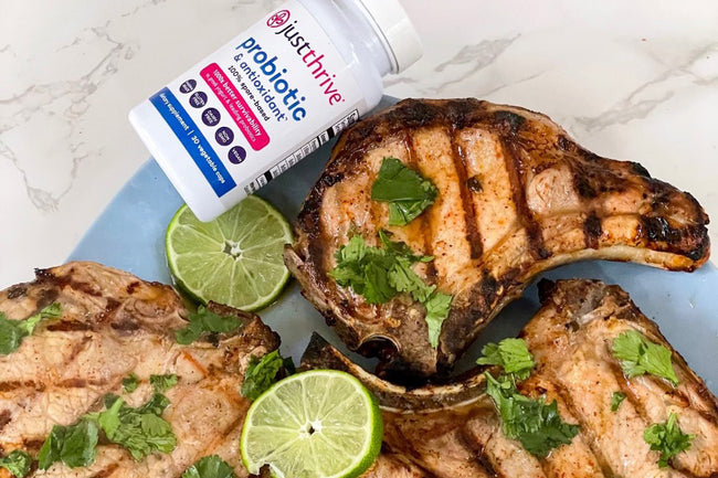 Chili Lime Probiotic Pork Chops