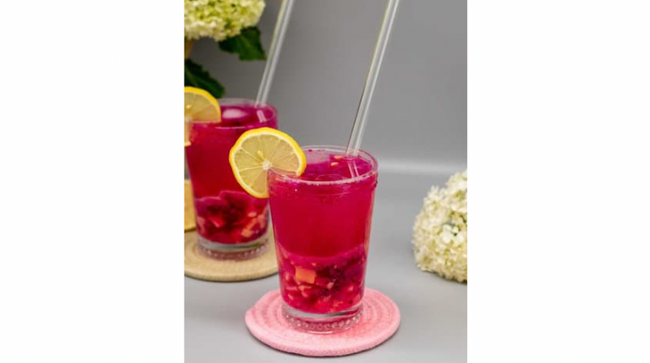 Mango Dragonfruit Lemonade Refresher