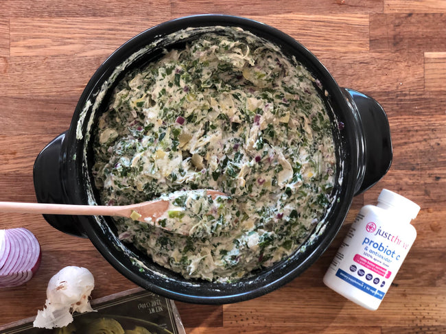 Dazzling Artichoke Probiotic Dip
