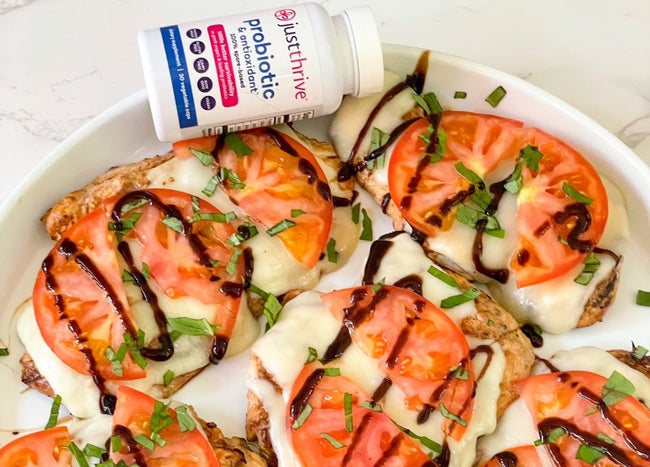 Grilled Chicken Caprese