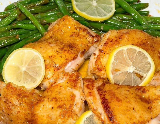 One-pan Lemon And Garlic Roasted Chicken