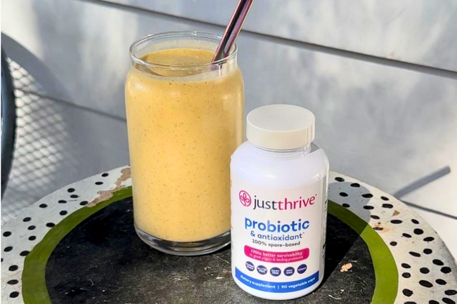 Pumpkin Pie Probiotic Smoothie