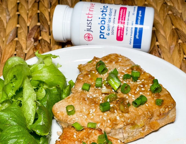 Gut-Healthy Tuna Steaks
