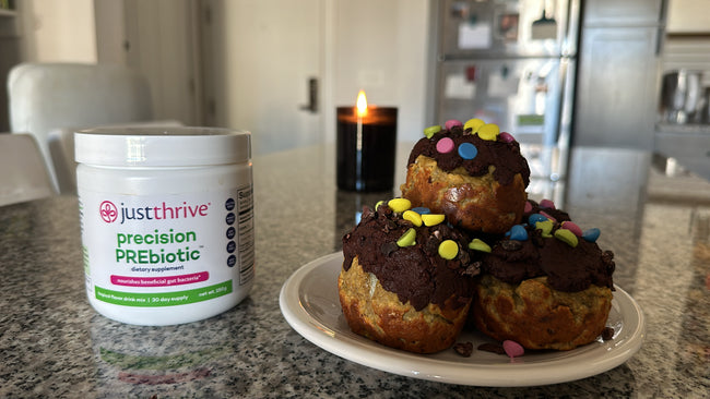 Sweet Potato Muffins (With Prebiotics!)
