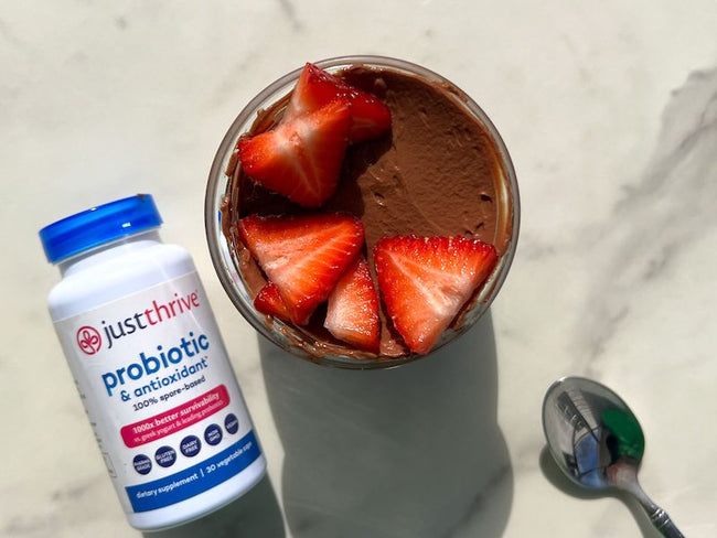 Healthy Chocolate Mousse with Protein