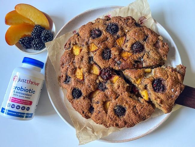 Gluten-Free Peach Blackberry Snacking...