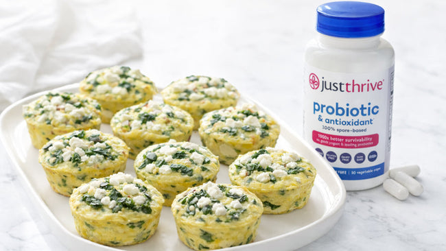 Grab-and-Go Feta Egg Muffins