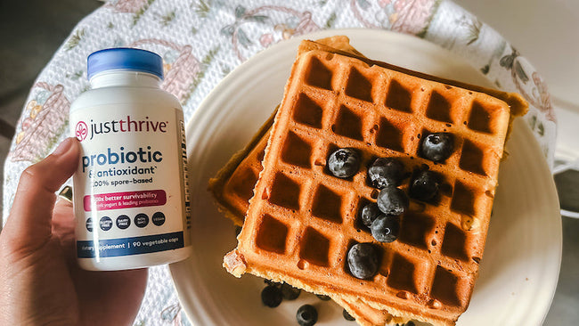 Gut Healthy High Protein Waffles