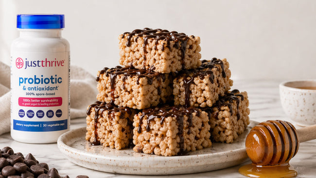 Gut-Healthy Rice Crispy Treats