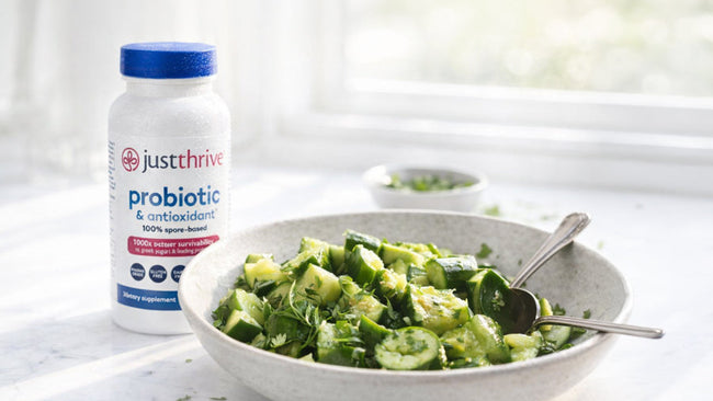 Dill Cucumber Smash Salad