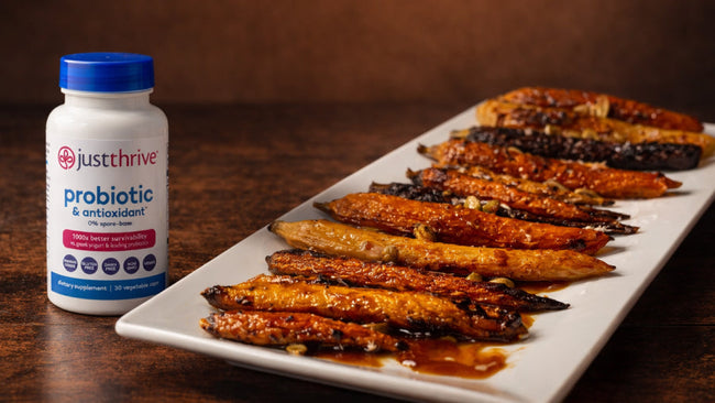 Maple Dijon Roasted Carrots