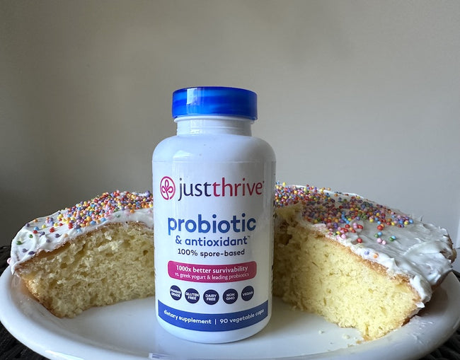 Gut Healthy Lemon Cake for Just Thriv...