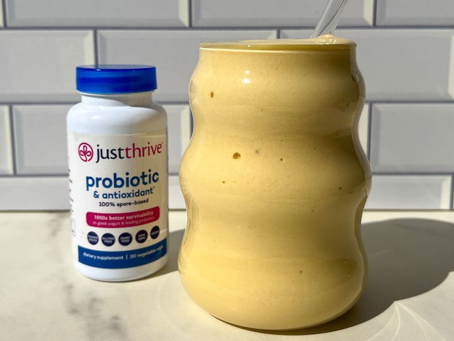 Mango and Peach Probiotic Protein Smo...