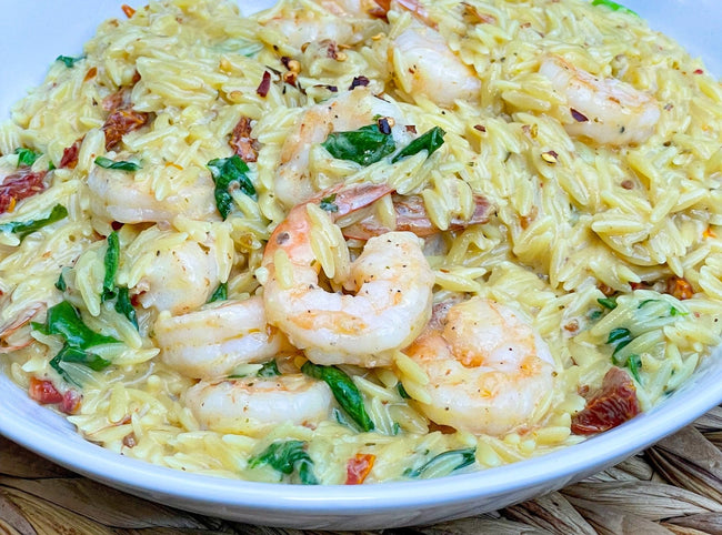 Marry Me Shrimp with Orzo