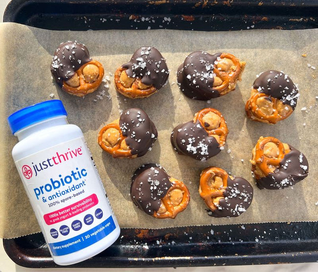 Peanut Butter Chocolate Pretzel Hearts