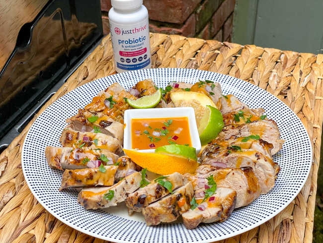 Mojo Pork Tenderloin With Apricot Gla...