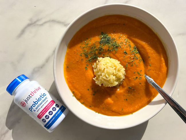 Roasted Squash and Carrot Soup