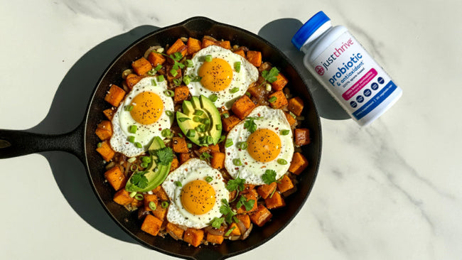 Savory Sweet Potato Breakfast Hash (W...