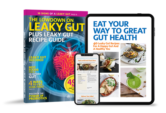 The Lowdown on Leaky Gut + 40 Gut Yummy Recipes (ebook)