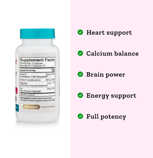 Free Vitamin K2-7 on your 6th Subscription Order Vitamin k2-7 Just Thrive